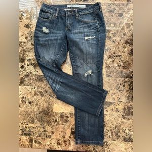 🦋Charlotte Russe Women’s Everyday Size 6 Ankle Skinny Roll-up Low Rise Jeans🦋